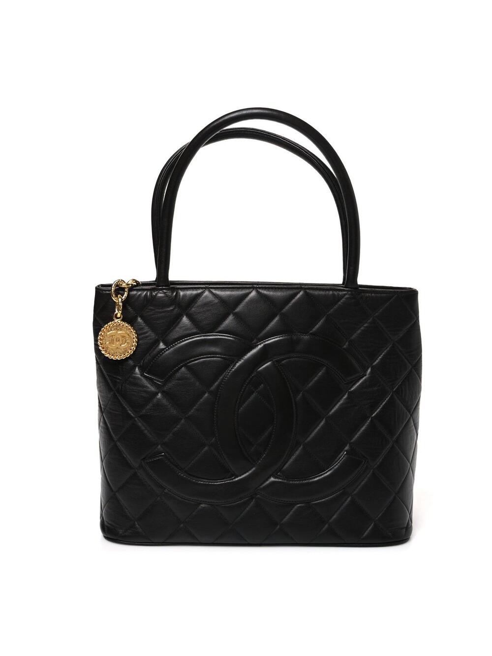 Chanel Lambskin Quilted Medallion Tote #319518C16B